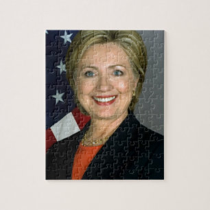 Offizielles Porträt von Hillary Clinton Puzzle