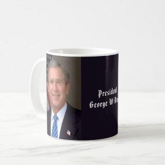 Offizielles Porträt von Präsident George W. Bush Kaffeetasse