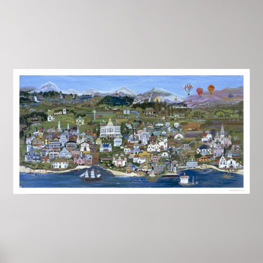 Offizielles Poster für kalifornische Staat (Vorne)