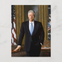 Offizielles Präsidentenportrait Bill Clinton