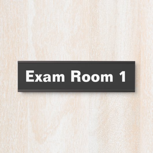 Offizielles Prüfzeichen des Arztes Türschild (Vorderseite )