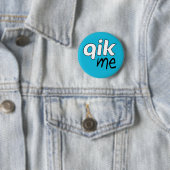 Offizielles Qik ich Knopf-Abzeichen Button (Beispiel)
