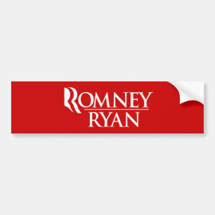 OFFIZIELLES ROMNEY RYAN LOGO - .PNG AUTOAUFKLEBER