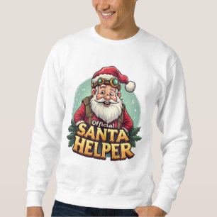 Offizielles Santa-Helfer Sweatshirt Lustiges Weihn