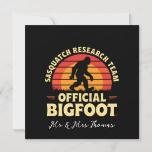 Offizielles Sasquatch Research Team: Bigfoot Jäger Einladung