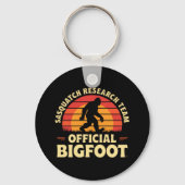 Offizielles Sasquatch Research Team: Bigfoot Jäger Schlüsselanhänger (Vorderseite)