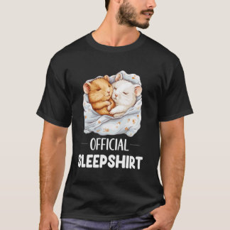 Offizielles Schlafshirt Schlafender Hamster Tierli T-Shirt
