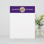 Offizielles Siegel des Präsidenten (Stehend Vorderseite)