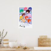 Offizielles Signed Wingz Poster (Matt) (Küche)