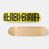 OFFIZIELLES Skateboard "BLACK CHRIST" (Horizontal)