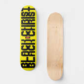 OFFIZIELLES Skateboard "BLACK CHRIST" (Vorderseite)