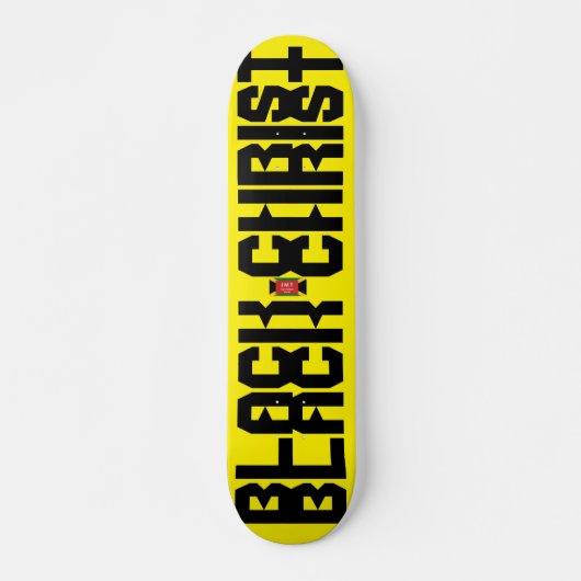 OFFIZIELLES Skateboard "BLACK CHRIST" (Vorne)