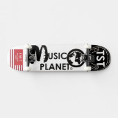 Offizielles Skateboard für MUSIKPLANET (Horizontal)