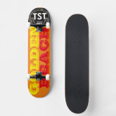 Offizielles Skateboard GOLDEN BEACH (Vorderseite)