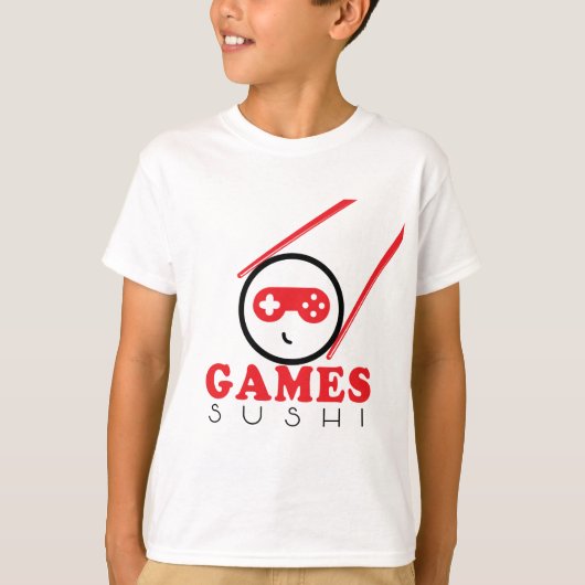 Offizielles Spiel-Sushi-Shirt! T-Shirt (Vorderseite)