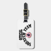 Offizielles Squatch-Team Gepäckanhänger (Vorderseite vertikal)