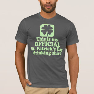 Offizielles St Patrick Tagestrinken T-Shirt