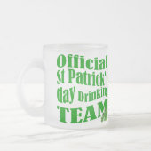 Offizielles St. Patrick's Day-Trinkteam Mattglastasse (Links)
