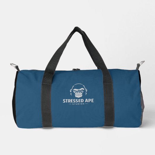 Offizielles Stressed Ape Studo Merch Duffle Bag (Vorderseite)