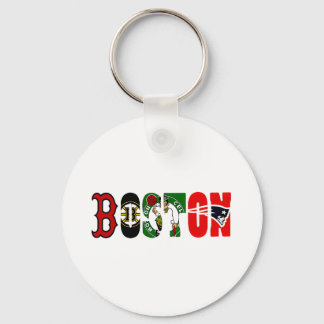 Offizielles T-Shirt der Sportteams aus Boston Schlüsselanhänger