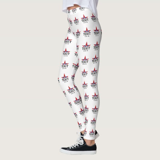 Offizielles Textrahmen-Logo Leggings (Links)