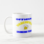 OFFIZIELLES TRINKENDES TEAM VANCOUVERS KAFFEETASSE (Links)
