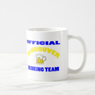 OFFIZIELLES TRINKENDES TEAM VANCOUVERS KAFFEETASSE