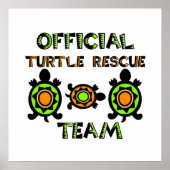 Offizielles Turtle Rescue Team 1 Poster (Vorne)