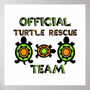 Offizielles Turtle Rescue Team 1 Poster