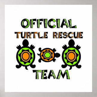 Offizielles Turtle Rescue Team 1 Poster