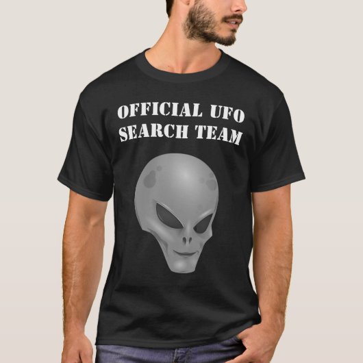 Offizielles UFO-Suchteam T-Shirt (Vorderseite)