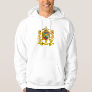 Offizielles Wappen Marokkos Wappenkunde-Symbol Hoodie