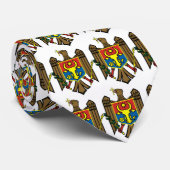 Offizielles Wappen Moldau Wappenkunde-Symbol Krawatte (Gerollt)