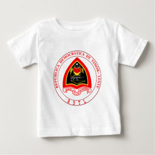 Offizielles Wappen Osttimor Wappenkunde-Symbol Baby T-shirt