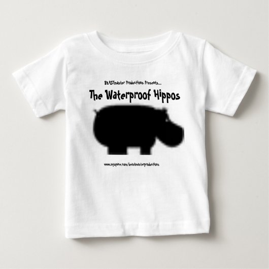 Offizielles wasserdichtes baby t-shirt (Vorderseite)