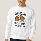 Offizielles Weihnachtskochtest Sweatshirt (Vorderseite)