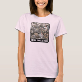Offizielles Zero Day T-Shirt lustiger Cartoon