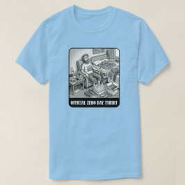 Offizielles Zero Day T-Shirt lustiger Cartoon
