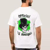 Offizielles ZRX Rowdy Grün T-Shirt (Rückseite)