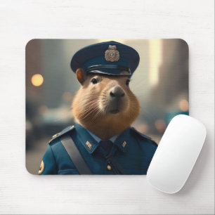 Offizier Capybara: Den Frieden bewahren, Mousepad