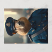 Offizier Capybara: FriedensBehalt, Flyer (Vorne)