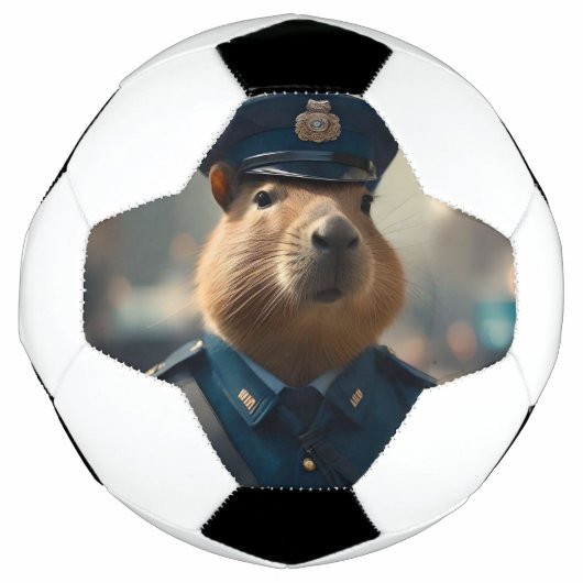 Offizier Capybara: FriedensBehalt, Fußball (Vorderseite)