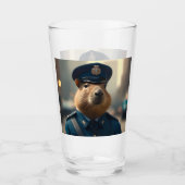 Offizier Capybara: FriedensBehalt, Glas (Vorderseite)