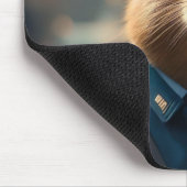 Offizier Capybara: FriedensBehalt, Mousepad (Ecke)