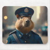 Offizier Capybara: FriedensBehalt, Mousepad (Vorne)