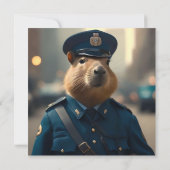 Offizier Capybara: FriedensBehalt, Save The Date (Rückseite)