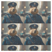 Offizier Capybara: FriedensBehalt, Stoff (Muster)