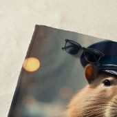 Offizier Capybara: FriedensBehalt, Strandtuch (Beispiel)