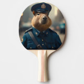 Offizier Capybara: FriedensBehalt, Tischtennis Schläger (Vorderseite)