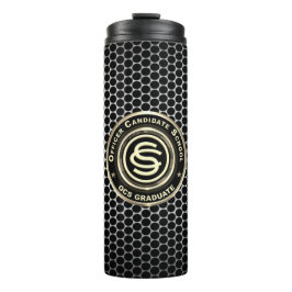 Offizier der Armee Bewerberschule - Abitur Thermosbecher